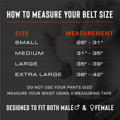 Weight Lifting Belt Back Support Workout Belt with Metal Buckle for Men Women Gym Squats Deadlifts Powerlifting Cross Training