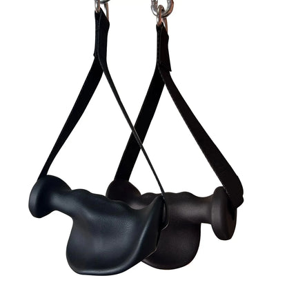 Fitness Lat Pull Down Bar D-Handle Grip Pulley Cable Machine Attachments Gym Weight Lifting Rope Handle Wrist Workout Equipment