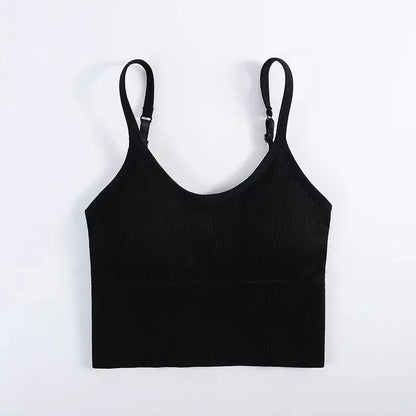 Breathable Sports Bra Anti Sweat Fitness Top Women Seamless Yoga Bra Shockproof Crop Top Push Up Sport Bra - GabyFit Goods