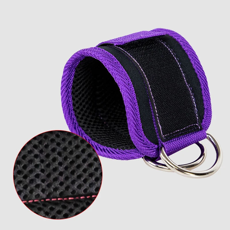 1 Pcs Ankle Strap for Cable Machines Padded Gym Cuff for Ankle Protector Gym Sports Training Equipment Fitness Supplies