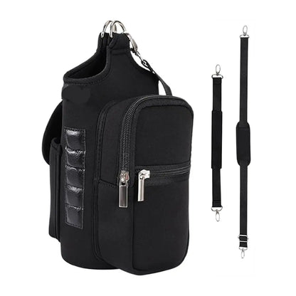 Magnetic GYM Phone Bag for Men Women Water Bottle Sleeve GYM Floor Organizer Outdoor Sport Crossbody Handle Bottle Carrier Bag - GabyFit Goods