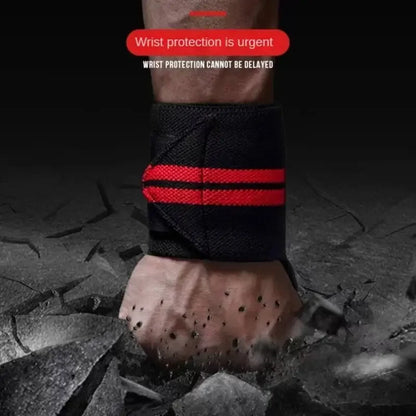 1pc Gym Wrist Wraps/Lifting Wrist Straps Heavy Duty Gym Straps With Thumb Loops Wrist Wraps for Working Out Protection Unisex - GabyFit Goods