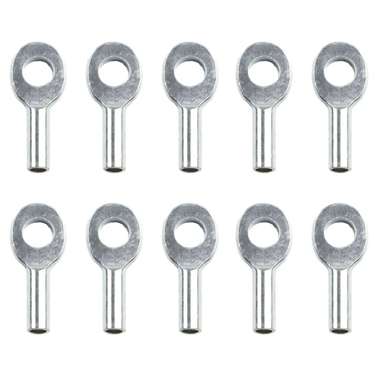 10pcs Gym Pulley Machine Cable Eyelet Terminal Wire Rope Port Joint Stopper Gym Gyms Steel Wire Gym Pulley Machine Cable Eyelet - GabyFit Goods