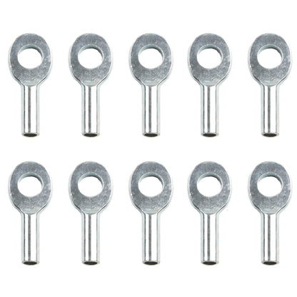 10pcs Gym Pulley Machine Cable Eyelet Terminal Wire Rope Port Joint Stopper Gym Gyms Steel Wire Gym Pulley Machine Cable Eyelet - GabyFit Goods
