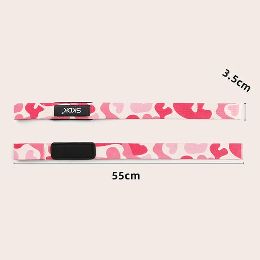 2PC/2PAIR  Sports Booster Belt Grip Belt Fitness Pull-up Bars Pull-ups Silicone Non-slip Wear-resistant Deadlift Belt - GabyFit Goods