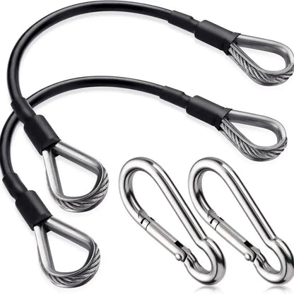 Gym Cable Extension For Home Gym Accessories For Tricep Pull Down And Leg Extensions Machine Fitness Rally Rope 1/2pcs - GabyFit Goods