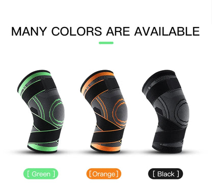 Sports Compression Knee Brace Elastic Support Pads Knee Pads Fitness Equipment Volleyball Basketball Cycling 2023 - GabyFit Goods