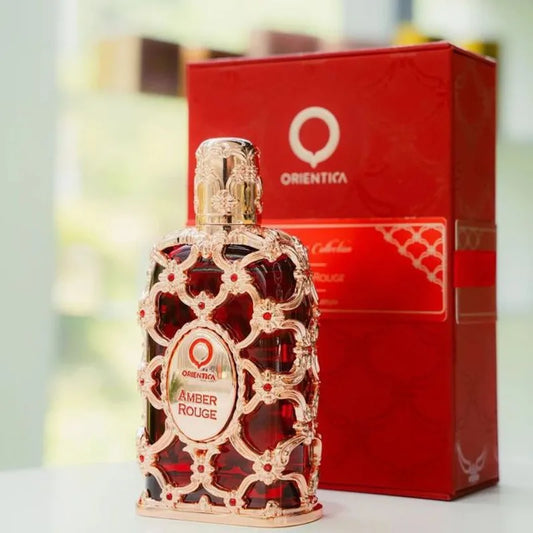Royal Amber Perfume 100ml – Choose Between Gold and Red Variants Spicy Woody and Gourmand Oriental Scents Long-Lasting Fragrance