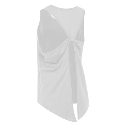 STOUREG Sexy Sleeveless Tank Top Women Loose Short Yoga Shirt, Quick Dry Loose Fitness Tank Top, Loose Training Fitness Clothing