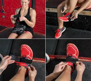 1 PC Ankle Straps gym Fitness Anklet Sports Anklet Foot Buckle Ankle Weights  gym Ankle Shackles Bodybuilding Resistance Strap