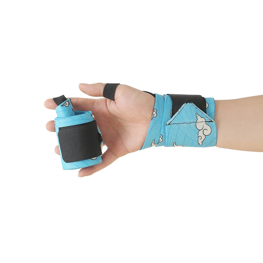 Anime Gym Wrist Strap Anime Cloud Padded Weight lifting  2024 Gym Fitness  powerlifting - GabyFit Goods