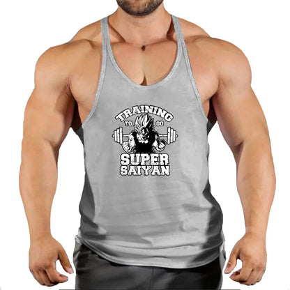 Fitness vest men's sports underwear sleeveless T-shirt men's sports shirt fitness vest running vest pullover