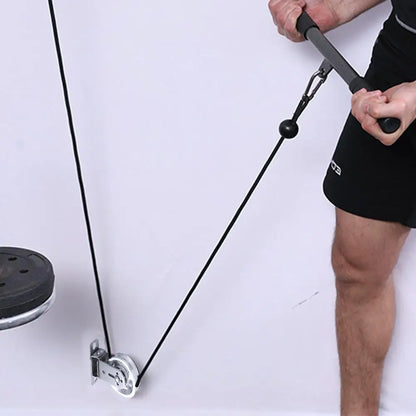 Wall-mounted Gym Home Rotating Silent Pulley Bearing Pulley for DIY Gym Equipment Pulley Block Stainless Steel Mute BearingWheel - GabyFit Goods