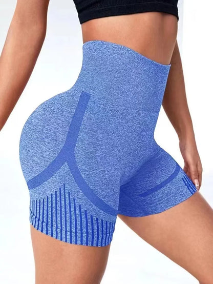 Women Yoga Shorts High Waist Workout Shorts Fitness Yoga Lift Butt Fitness Ladies Yoga Gym Running Short Pants Sportswear - GabyFit Goods