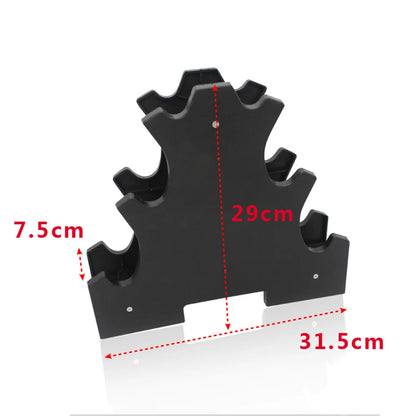 Dumbbell Rack Fitness Fixing Triangle Shaped Stand Storage Bracket Holder Gym Equipment Accessories Gym - GabyFit Goods