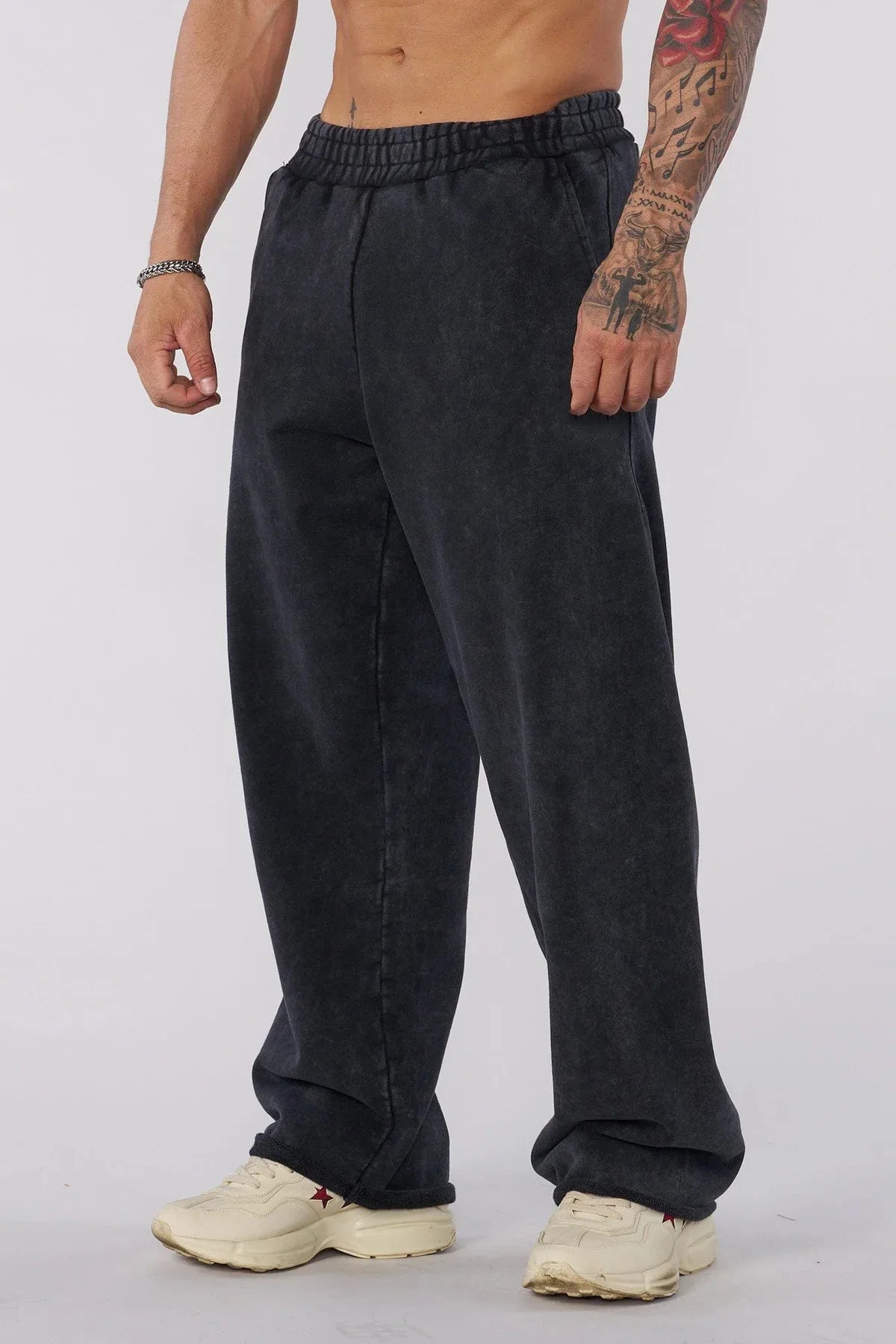2025 Men's Sports Pants Spring Autumn High Quality Loose Straight Trousers Jogger Gym Sports Fitness Fashion Brand Casual Pants