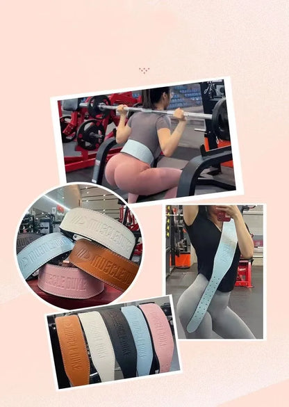 Professional Gym Weightlifting Belt Bodybuilding Fitness Belt Barbell Powerlifting Training Waist Protector Gym Belt For Fitness - GabyFit Goods