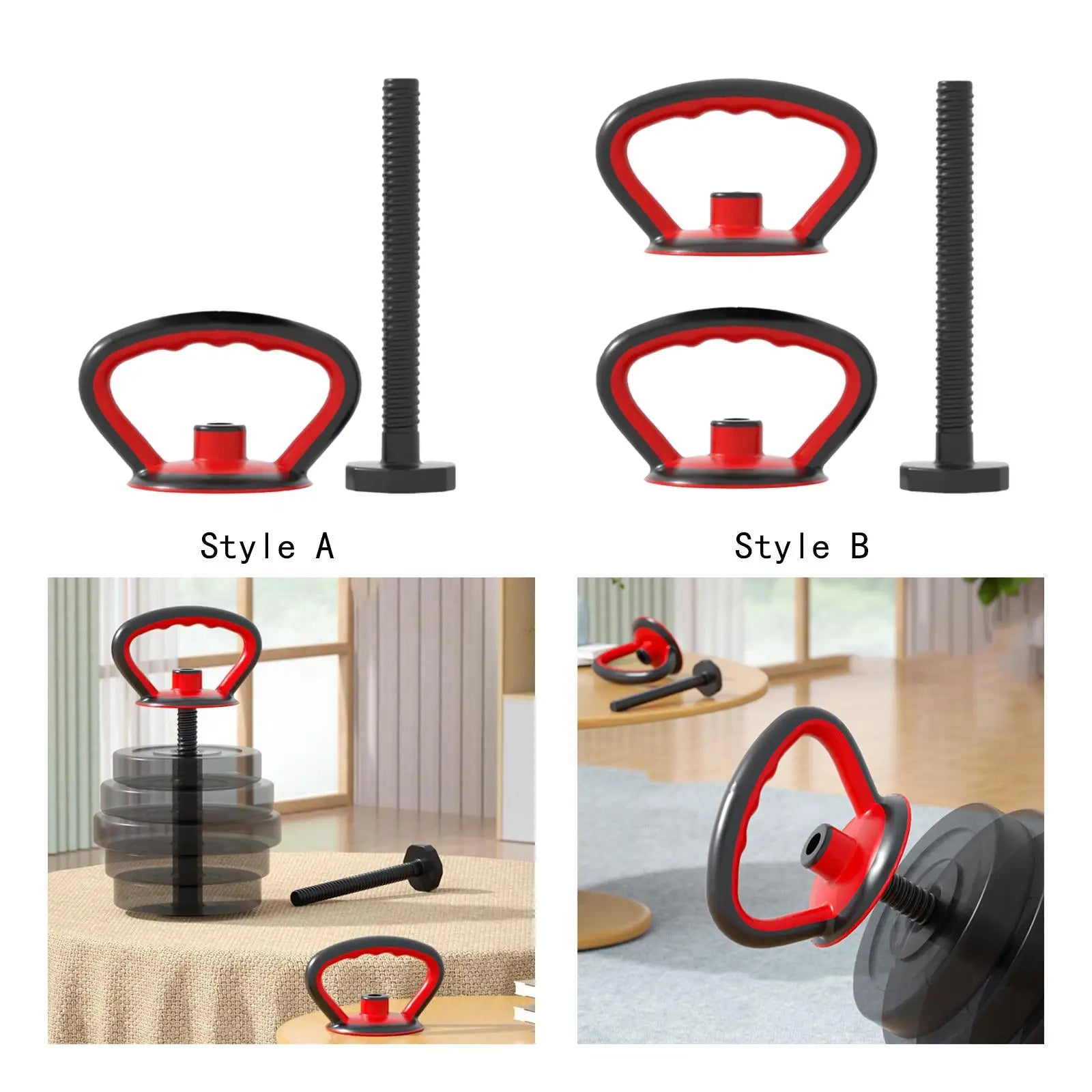 Kettlebell Handle Weight Grip Dumbbell Push up Kettlebell Grip Kettlebell Bar for Sports Training Gym Gym Bag Outdoor - GabyFit Goods