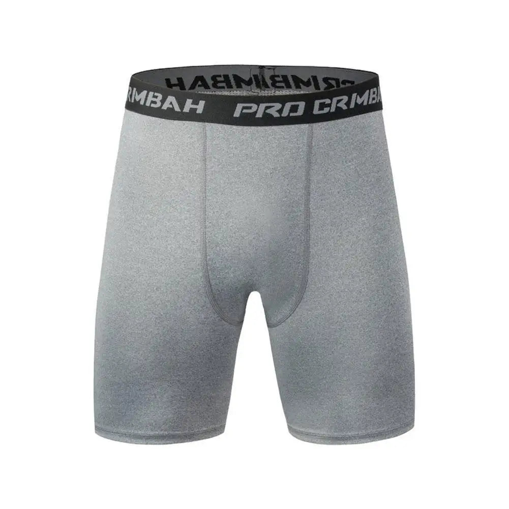 Men's Leggings Compression Pants Sports Leggings Basketball Quarter Shorts Quick Drying Running Training Stretch Fitness Pants - GabyFit Goods