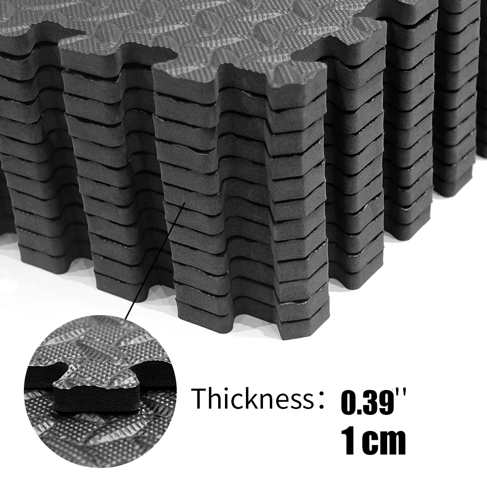 Gym Floor,Tatami,Puzzle Fitness Mat,Sport Mats,EVA Interlocking Foam Floor Tiles for Gym,Gym Equipment Mat,Floor Mat for Kid - GabyFit Goods