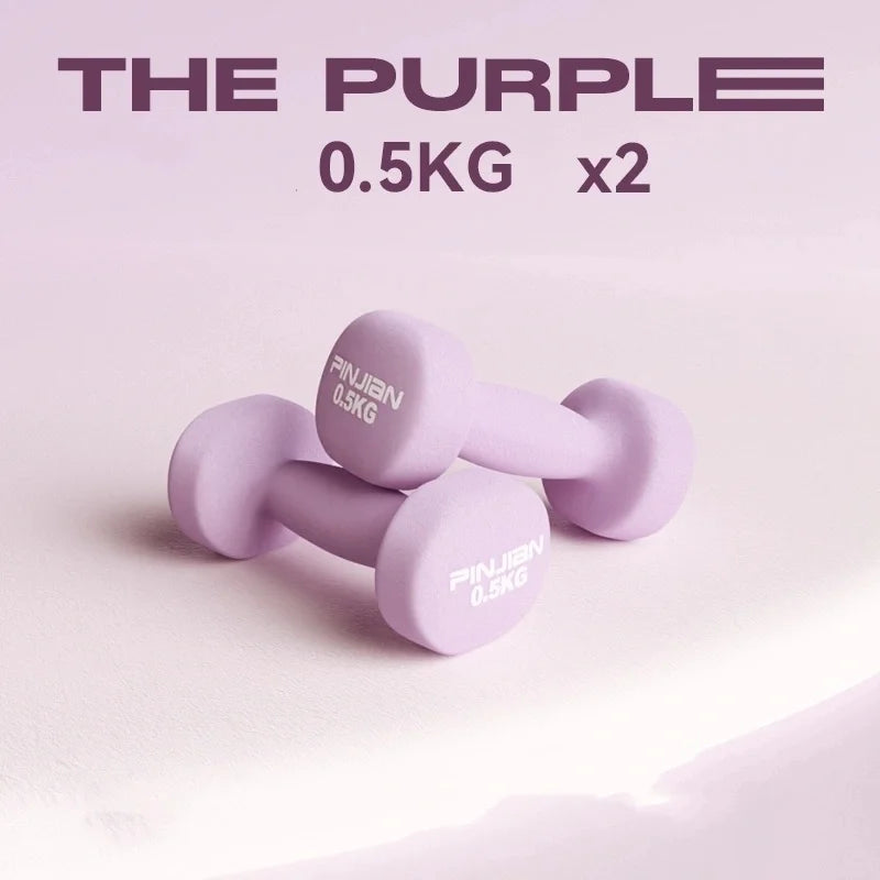 Neoprene Dumbbell Fitness Equipment Arm Muscle Training Cast Iron Hand Gym Yoga Exercise Bodybuilding Weights Workout