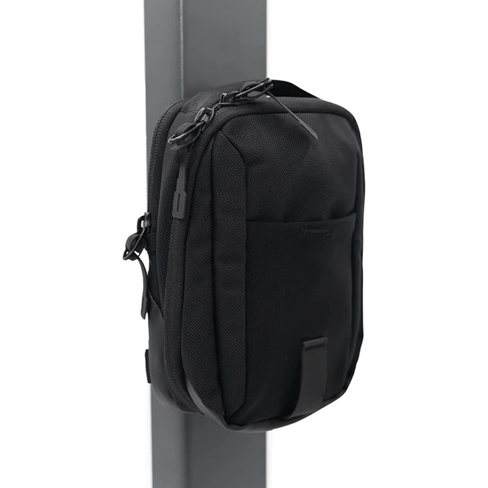 Magnetic Gym Crossbody Bag Sling Chest Bag for Travel Sports Keep Your Items Off the Dirty Gym Floor with Magnetic Attachment - GabyFit Goods