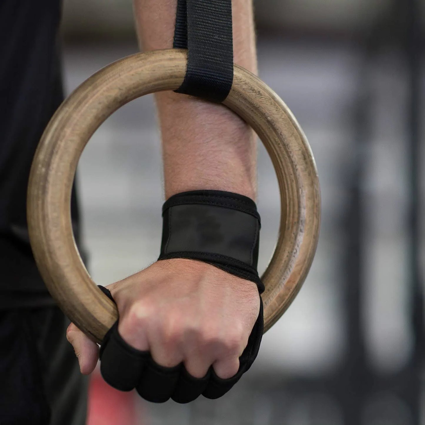 Gym Fitness Heavy duty Training Glove Men Women Fitness Sports Body Building Gymnastics Grips Hand Wrist Palm Protector Gloves - GabyFit Goods