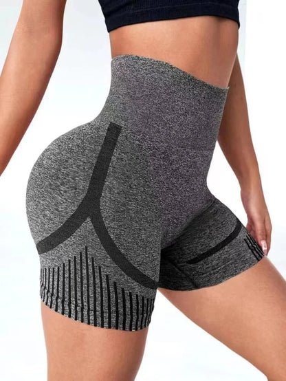 Women Yoga Shorts High Waist Workout Shorts Fitness Yoga Lift Butt Fitness Ladies Yoga Gym Running Short Pants Sportswear - GabyFit Goods
