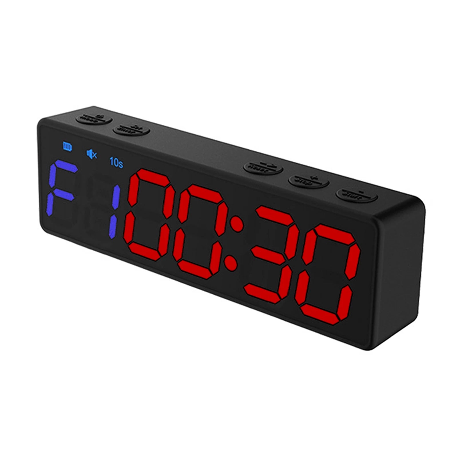 Mini Gym Timer Rechargeable Stopwatch Portable Countdown/up Clock with Magnetic Back for Home Gym Fitness Training - GabyFit Goods