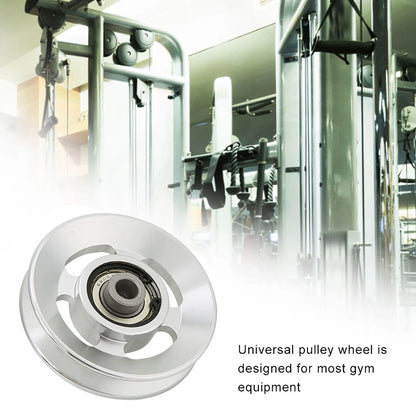 Gym Pulley Aluminium Alloy Fitness Pulley Home Gym Attachments Part Exercise Strength Training Accessory Gym Accessory - GabyFit Goods