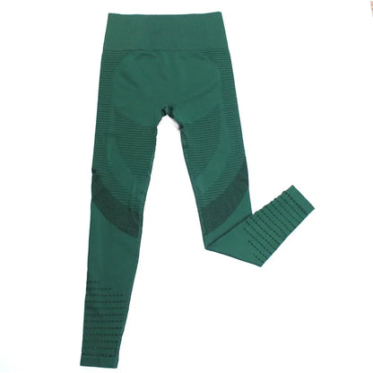 LANTECH Women Yoga Pants Sports Running Sportswear Stretchy Fitness Leggings Seamless Athletic Gym Compression Tights Pants