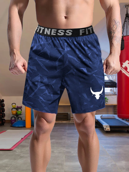 Men's sports shorts, fitness shorts, breathable and soft