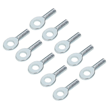 10pcs Gym Pulley Machine Cable Eyelet Terminal Wire Rope Port Joint Stopper Gym Gyms Steel Wire Gym Pulley Machine Cable Eyelet - GabyFit Goods