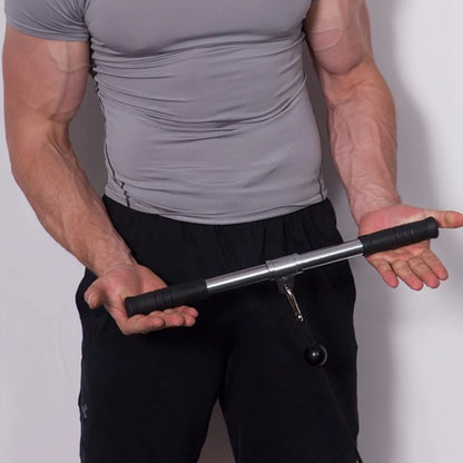 Pull Down Bar Gym Rotating Straight Bar For Cable Machine Attachments Rowing Workout Biceps Home Gym Training Equipment - GabyFit Goods