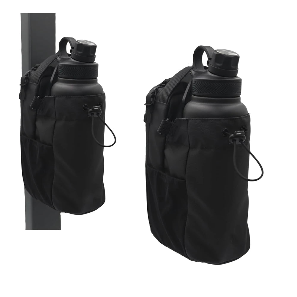 Magnetic Bottle Sling Bag for Men and Women Magnetic Gym Bag for Travel Work Sports Keep Your Items off the Dirty Gym Floor - GabyFit Goods