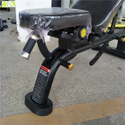 Commercial gym fitness sets Gym Equipment strength training bench & racks gym bench Adjustable Super Bench