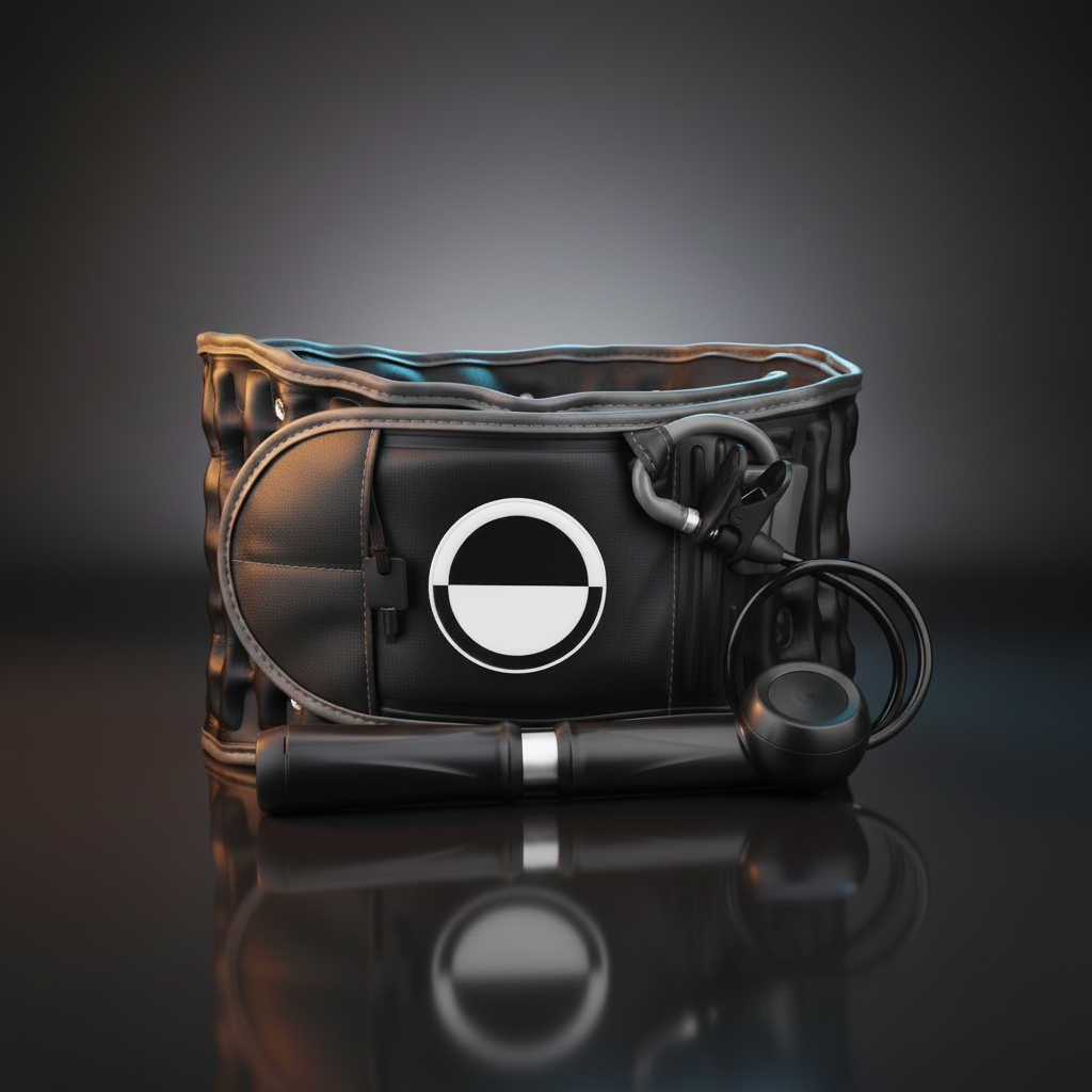 Air relief belt for lower back support