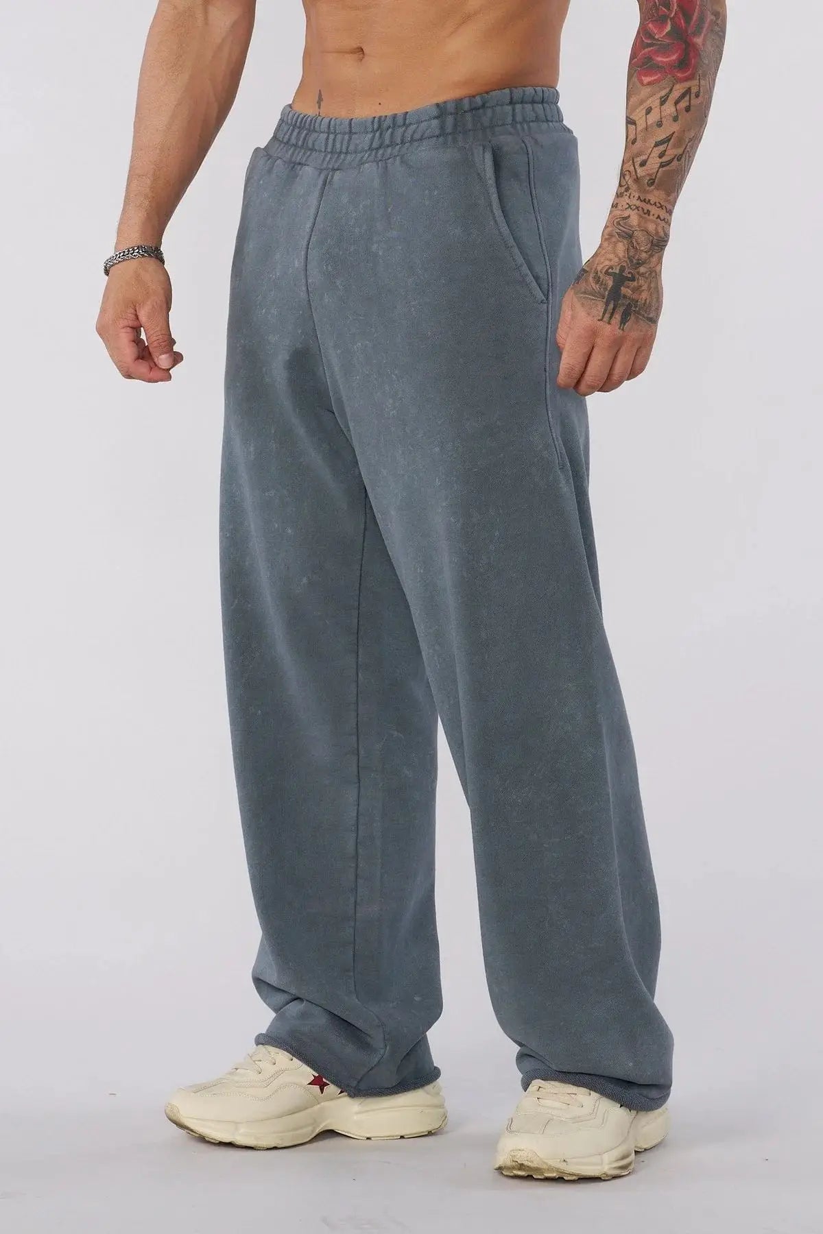 2025 Men's Sports Pants Spring Autumn High Quality Loose Straight Trousers Jogger Gym Sports Fitness Fashion Brand Casual Pants