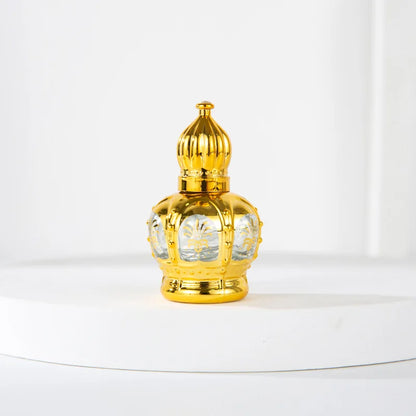 12ml Middle East Dubai Style Glass Roller Ball Perfume Bottle Portable Cosmetic Vials Empty Containers