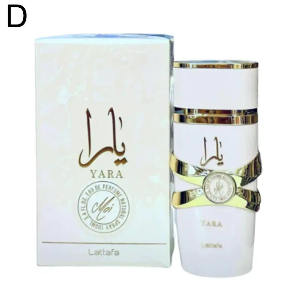 100ML Lattafa Yara Perfume Women Eau De Parfum Original Arab Perfumes Arabian Perfume Lasting Fragrance Light Fragrance Charming
