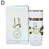 100ML Lattafa Yara Perfume Women Eau De Parfum Original Arab Perfumes Arabian Perfume Lasting Fragrance Light Fragrance Charming