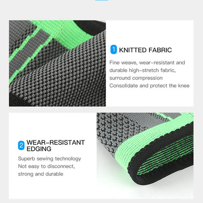 Sports Compression Knee Brace Elastic Support Pads Knee Pads Fitness Equipment Volleyball Basketball Cycling 2023 - GabyFit Goods