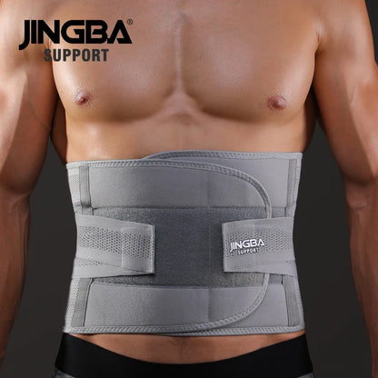 JINGBA SUPPORT Fitness Waist Back Support Belts Sweat Belt Trainer Trimmer Musculation Abdominale Sports Lumbar joint Protector - GabyFit Goods