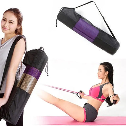 Yoga Mat Bag Gym Mat Yoga Sport for Gym At Home for Exercises Stretch Abs Meditation Mat Pilates Exercise Yoga Mat Not Included - GabyFit Goods