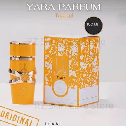 Yara Asad Perfume Hombre Women Musk Vanilla Cologne Men De Mujer Fragrance Sets Candy Lattafa Khamrah Perfumes Originales 100ml - GabyFit Goods