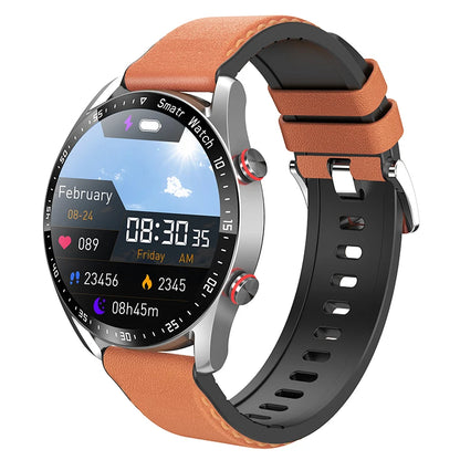 ECG+PPG Bluetooth Call Smart Watch Men Laser Health Blood Pressure Fitnes Sports Watches Man Sports Waterproof Smartwatch+Box - GabyFit Goods