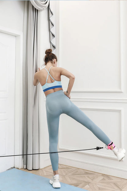 Ankle Strap For Cable Machines - Padded Gym Cuff For Ankle Protector Gym Sports Training Equipment Fitness Ankle Protector 1Pc - GabyFit Goods