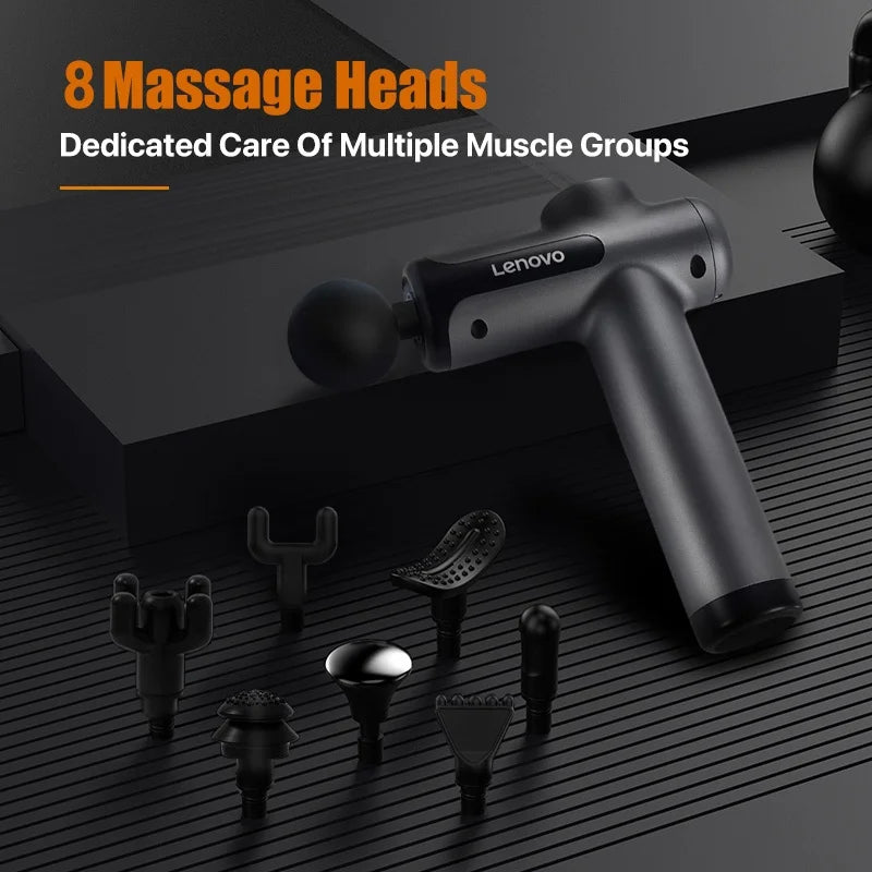 Portable Massage Gun with LCD display and 99 intensity levels