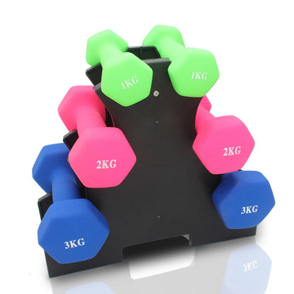 Dumbbell Rack Fitness Fixing Triangle Shaped Stand Storage Bracket Holder Gym Equipment Accessories Gym - GabyFit Goods