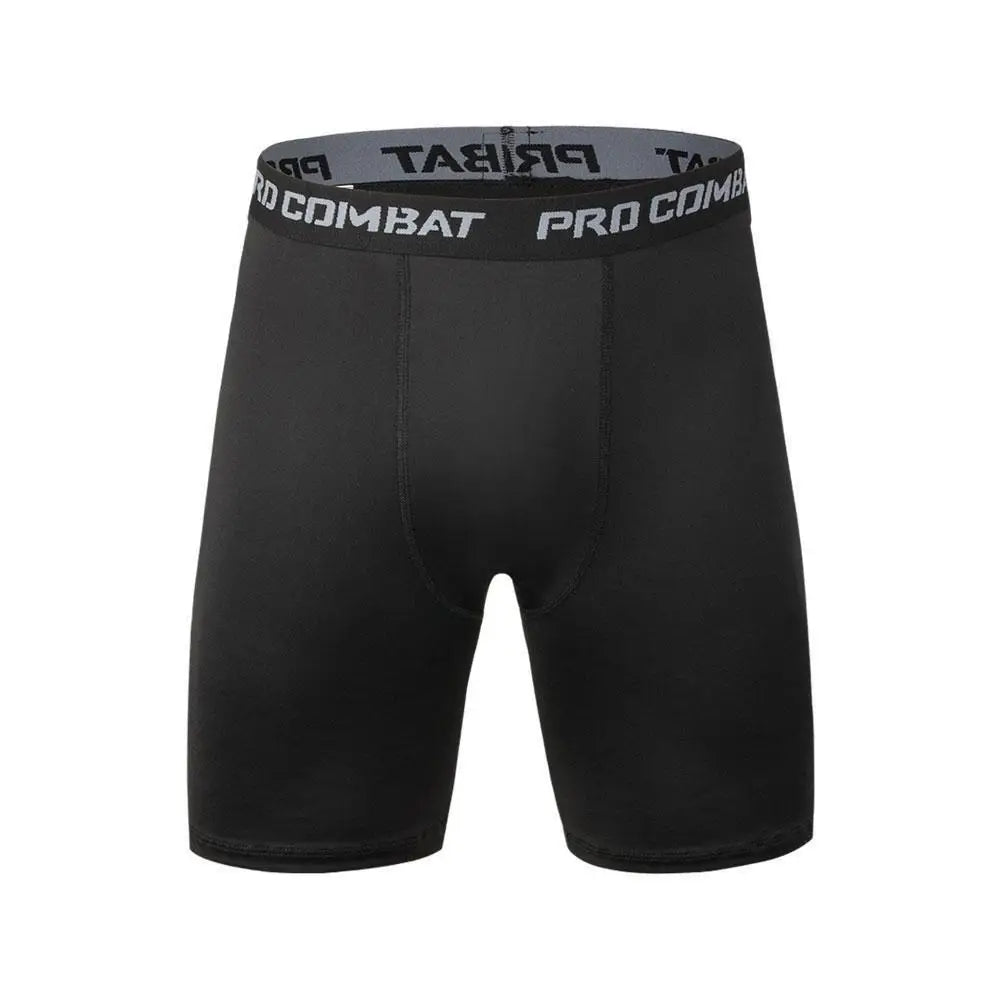 Men's Leggings Compression Pants Sports Leggings Basketball Quarter Shorts Quick Drying Running Training Stretch Fitness Pants - GabyFit Goods